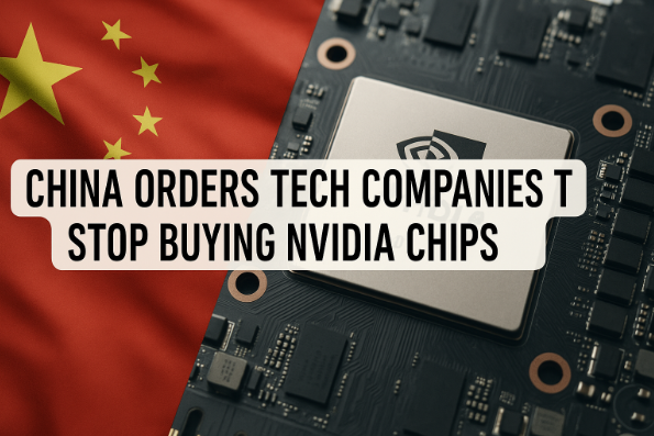 China Orders Tech Companies to Stop Buying Nvidia Chips
